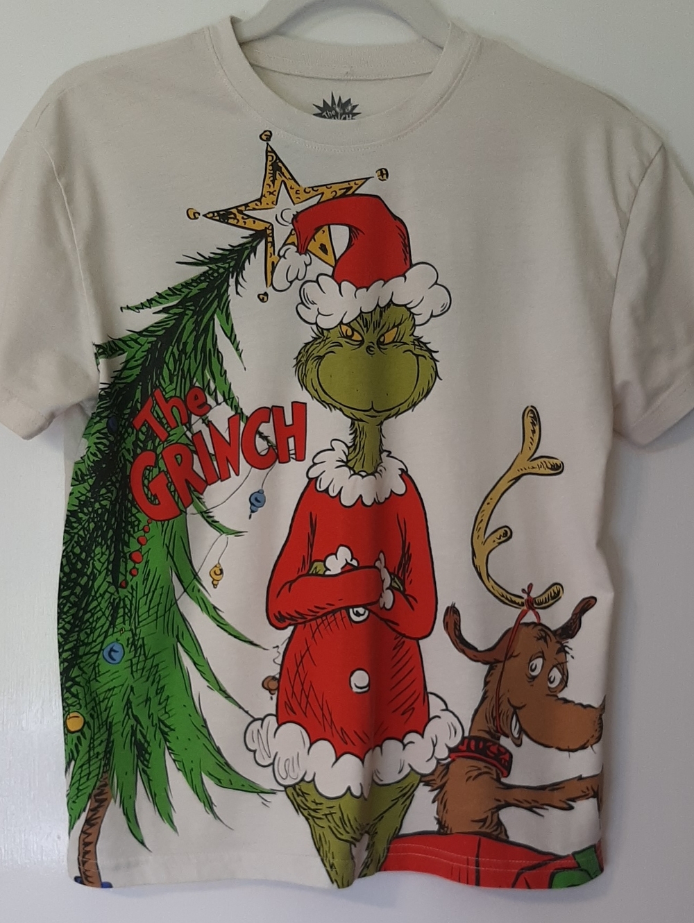 Dr. Seuss L Kid's The Grinch Graphic Short Sleeve Tee